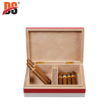 DS Modern Customized Multicolor High Gloss Okoume Cigar Box